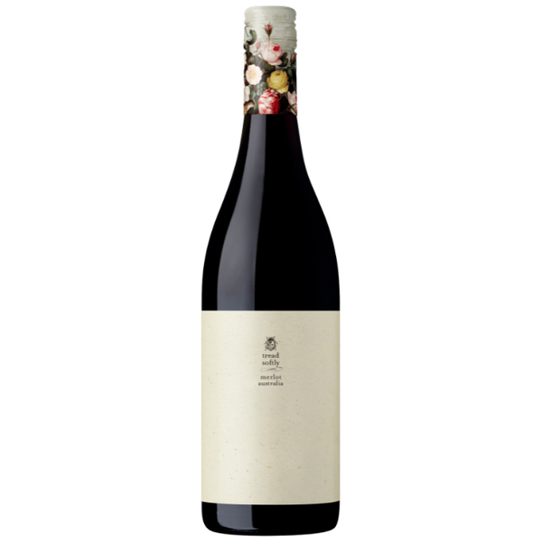 Tread Softly Australia Merlot Moderate Alcohol (12 bottles)