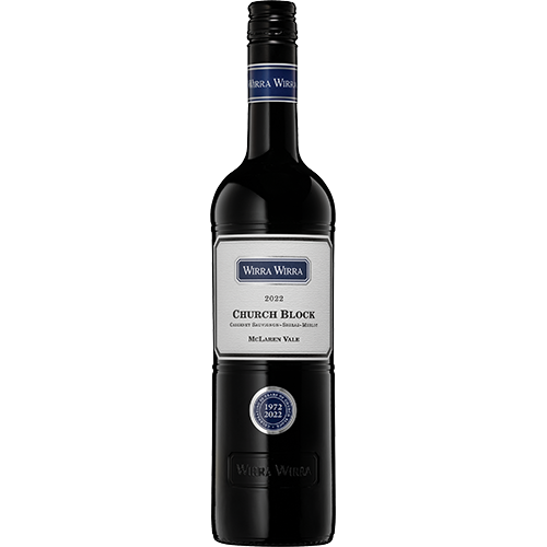 Wirra Wirra Church Block Cabernet Sauvignon Shiraz Merlot McLaren Vale 2023 (12 bottles)