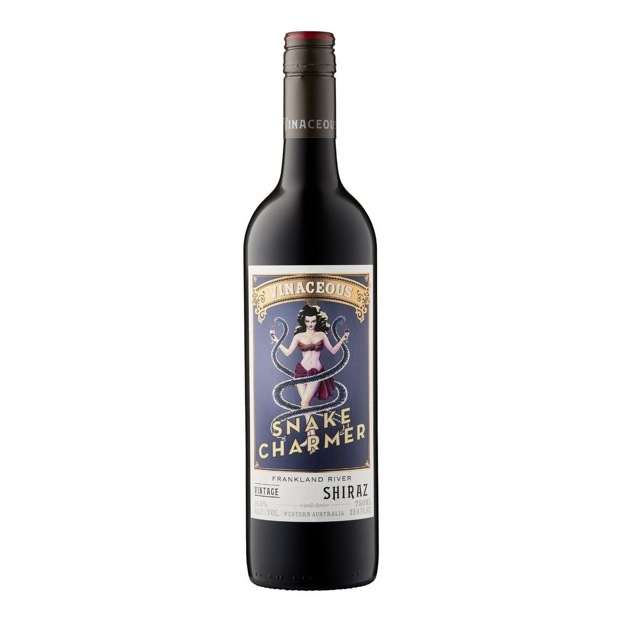 Vinaceous Snake Charmer Shiraz 2023 (12 Bottles)
