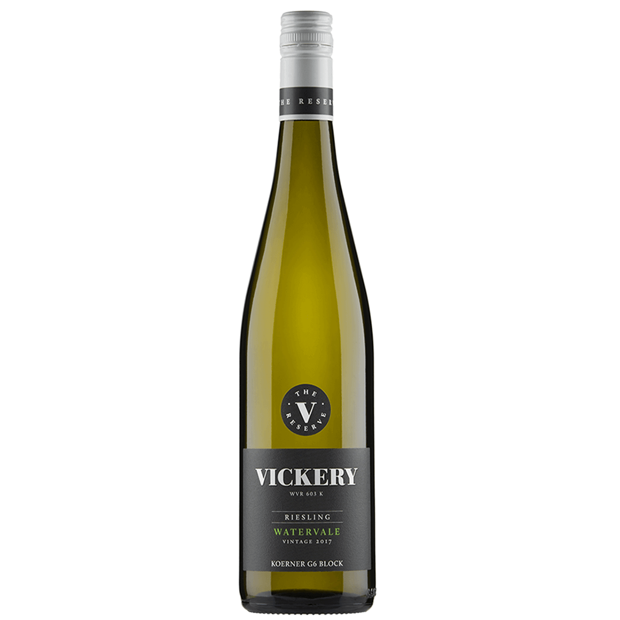 Vickery Reserve Koerner G1 & G4 Block Watervale Riesling 2019 (12 bottles)