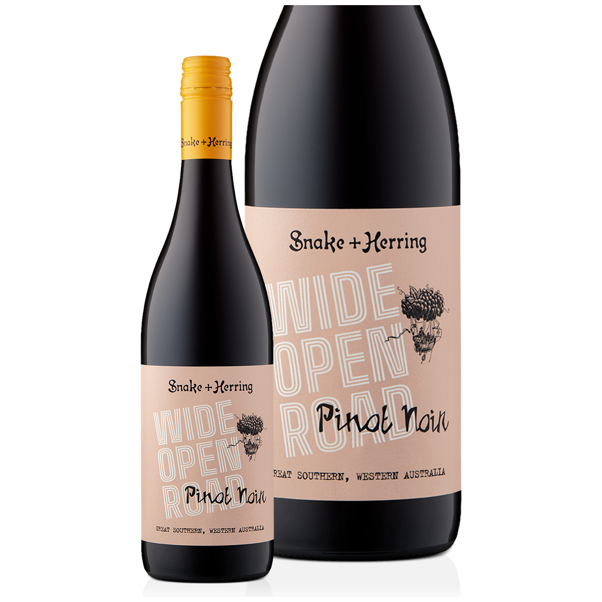 2022 Snake & Herring Wide Open Road Pinot Noir (12 bottles)