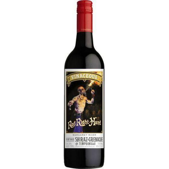 Vinaceous Red Right Hand Shiraz Gren Temp 2022 (12 Bottles)