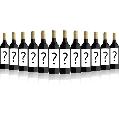 Premium Warehouse Clearance Mystery Mixed Red Wine Dozen (12 bottles)