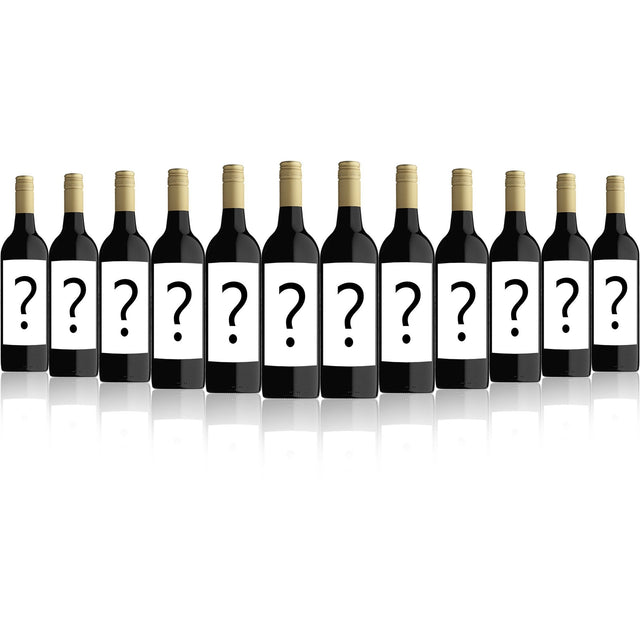 Premium Warehouse Clearance Mystery Mixed Red Wine Dozen (12 bottles)