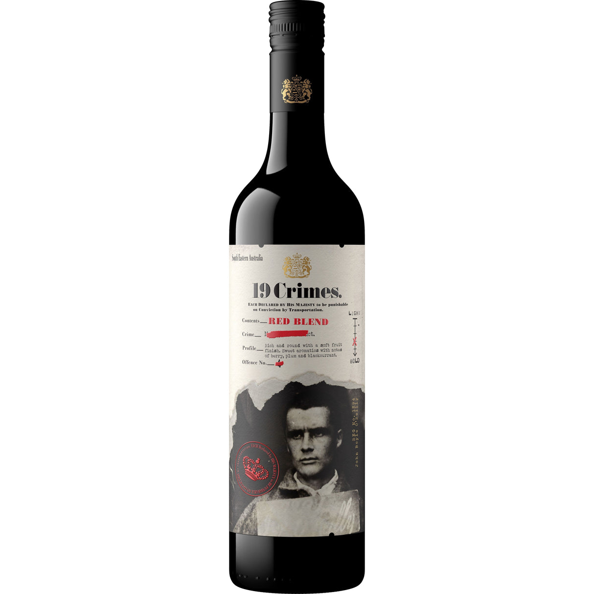 19 Crimes Red Blend (12 Bottles)