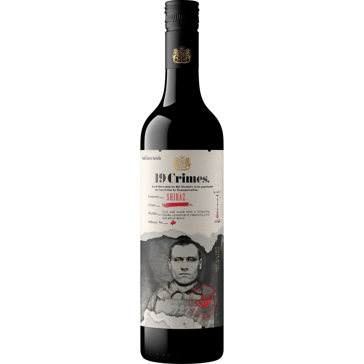 19 Crimes Shiraz (12 Bottles)
