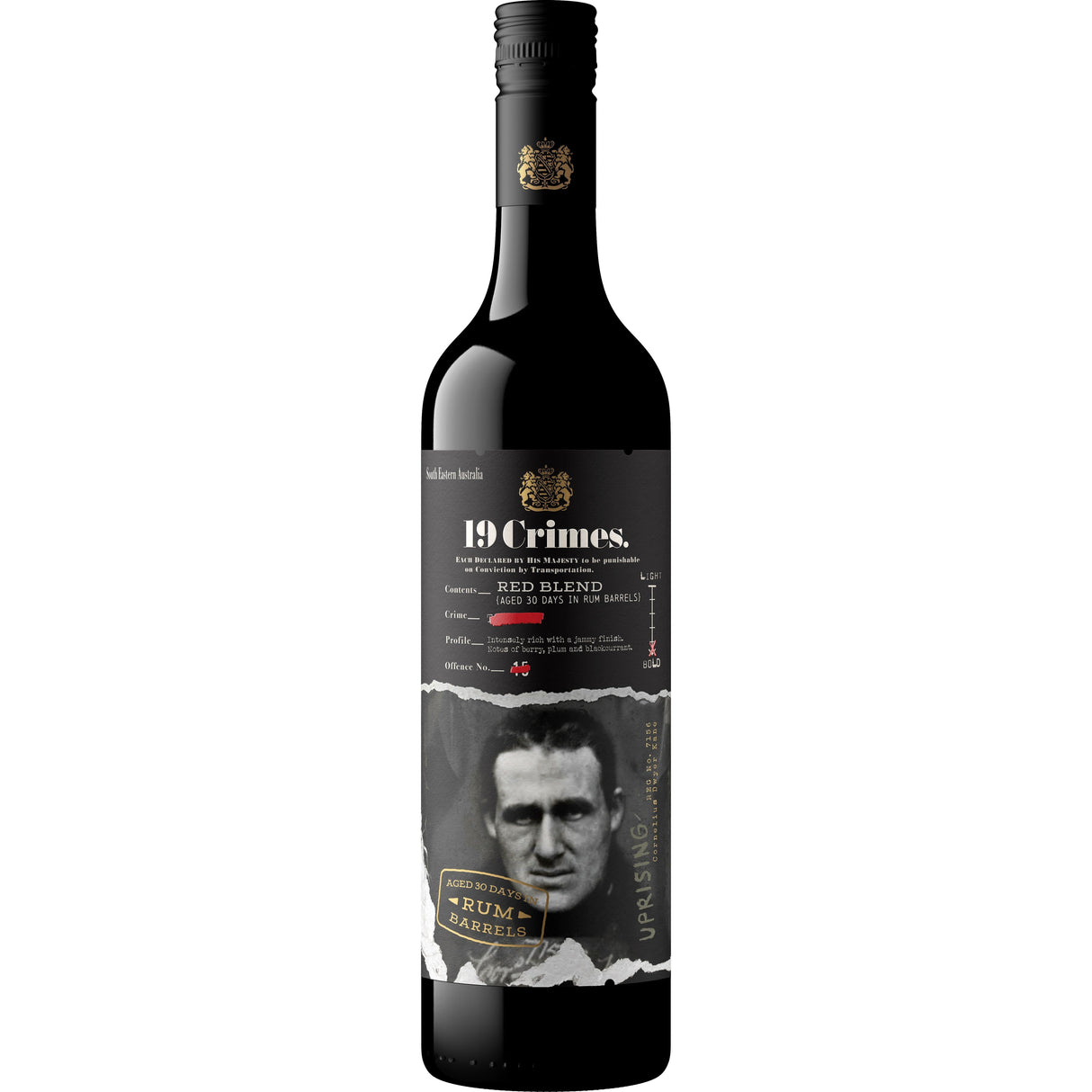 19 Crimes Uprising Red (12 Bottles)