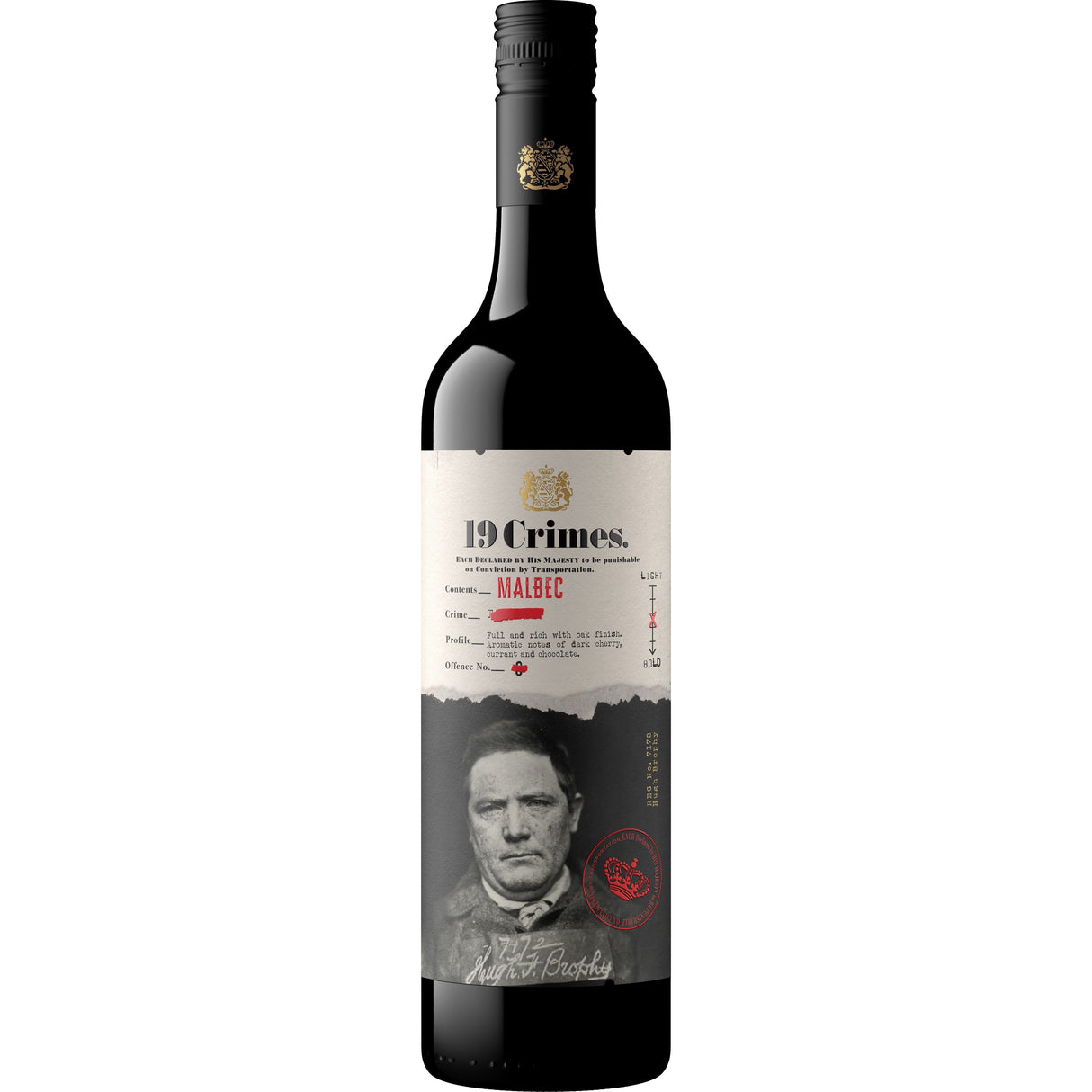 19 Crimes Malbec (12 Bottles)