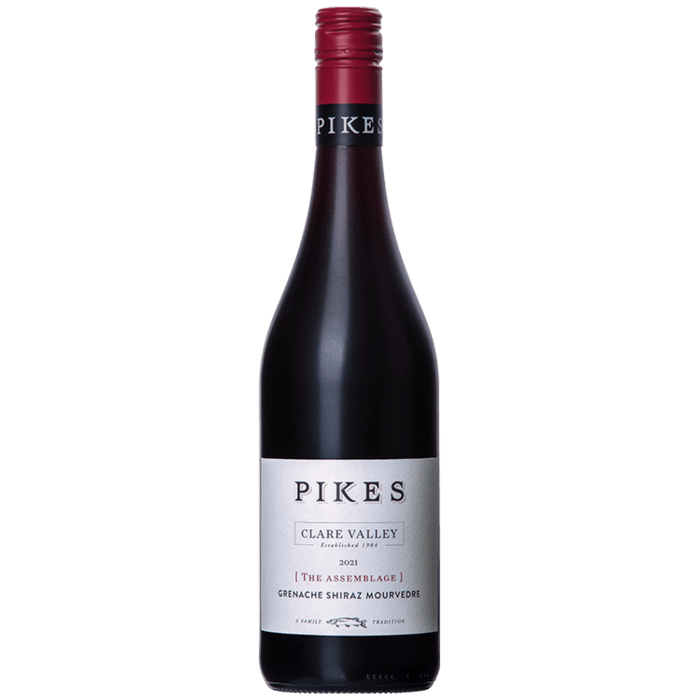 Pikes ‘The Assemblage’ Grenache  Shiraz  Mourvedre Clare Valley,  2021 (12 bottles)