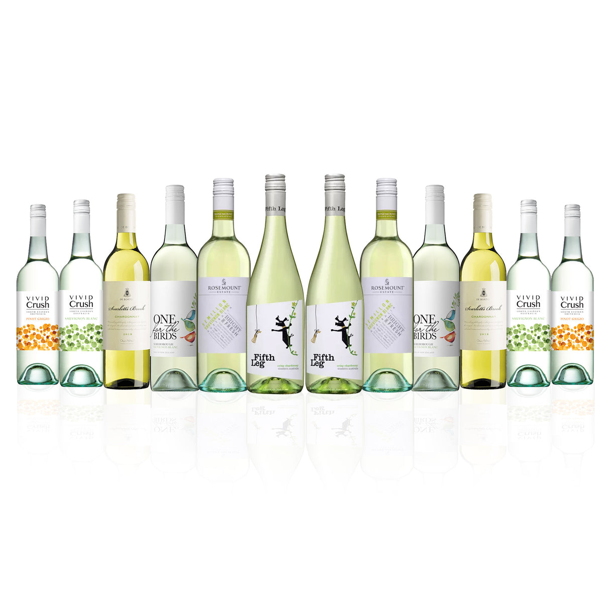Premium Mixed Aussie White Wine Dozen feat. Devil's Lair (12 bottles)