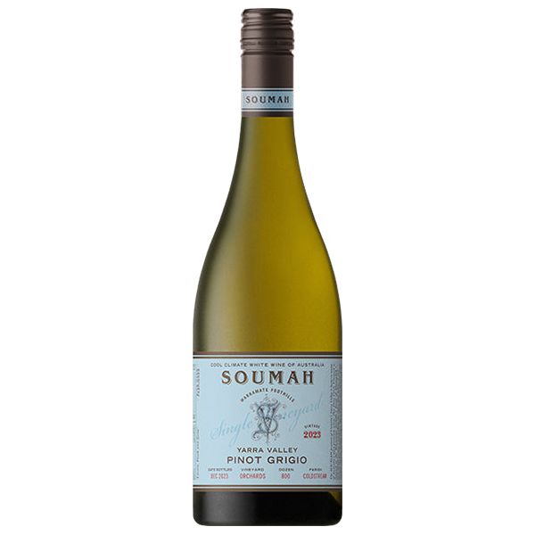 Soumah 'Single Vineyard'  Pinot Grigio, Yarra Valley 2023 (12 bottles)