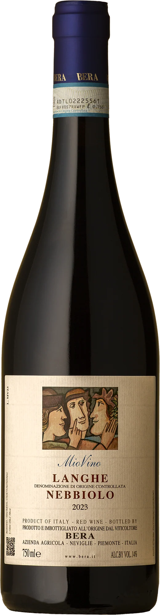 Bera Langhe Nebbiolo ’Mio Vino’ 2023 (12 bottles)