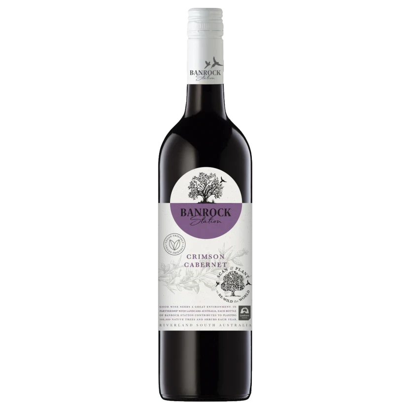 Banrock Crimson Cabernet 2024 1L (12 bottles)