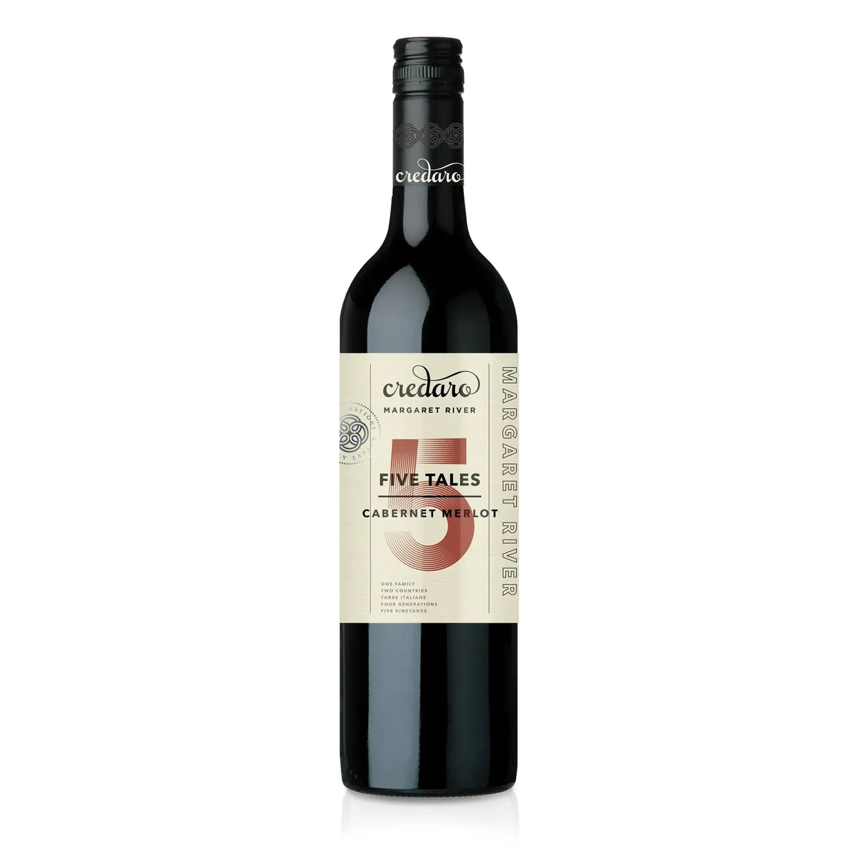 Credaro Five Tales Cabernet Merlot 2023 (12 bottles)