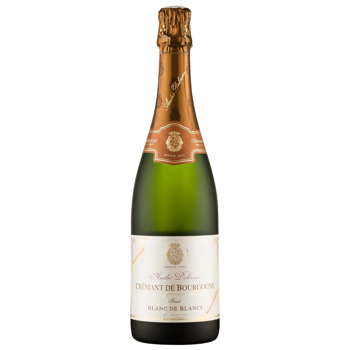 Andre Delorme Methode Champenoise Cremant de Bourgogne Blanc de Blancs Brut NV (12 Bottles)