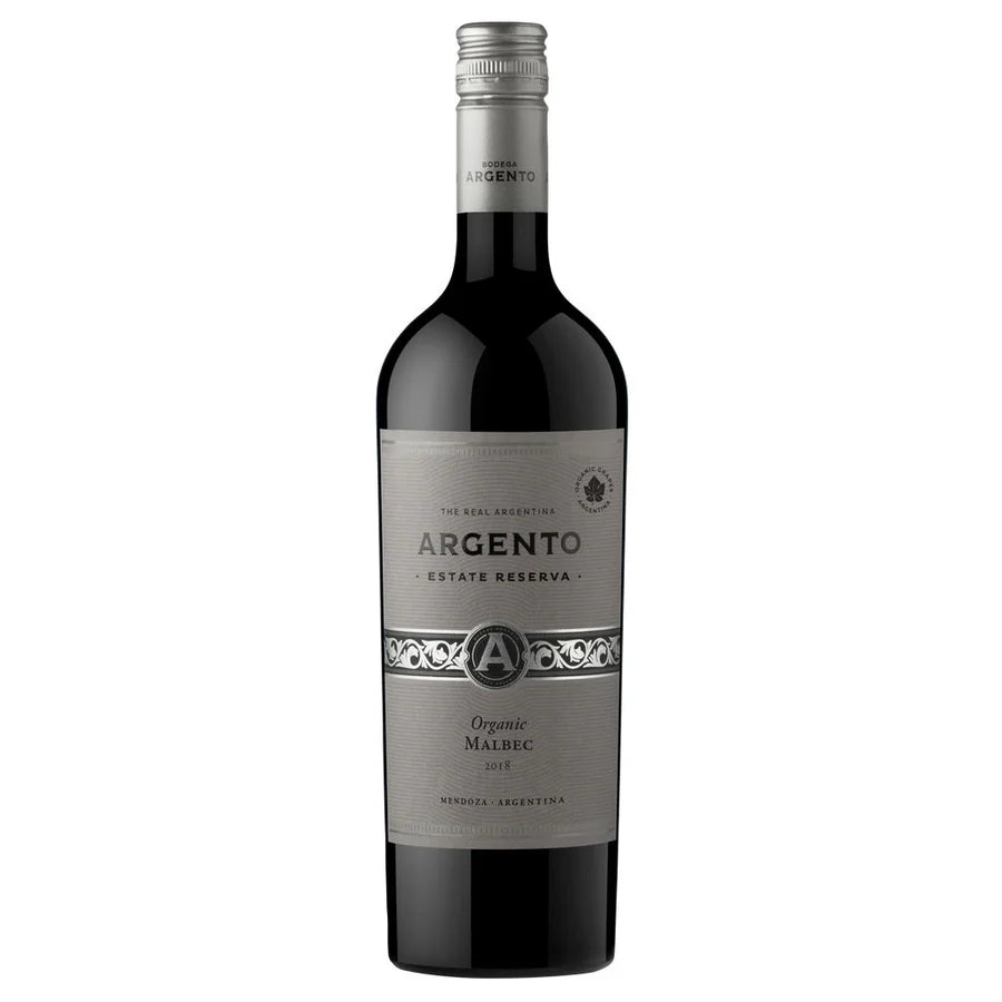 Argento Reserva Organic Malbec, Mendoza 2022 (12 bottles)