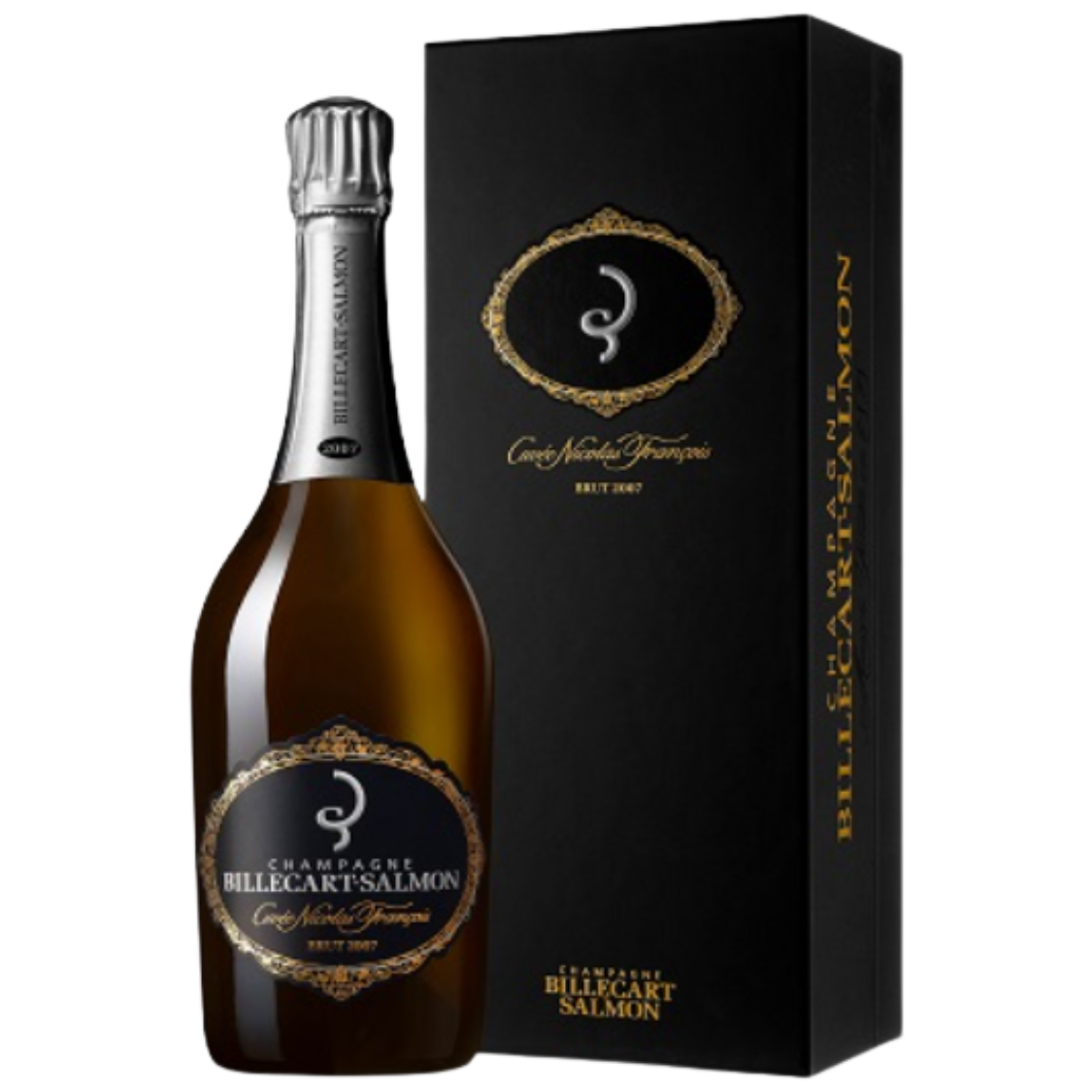 Champagne Billecart Salmon The Founding Trio Cuvée Nicolas-Francois (Gift Boxed) 2007 (6 Bottles)