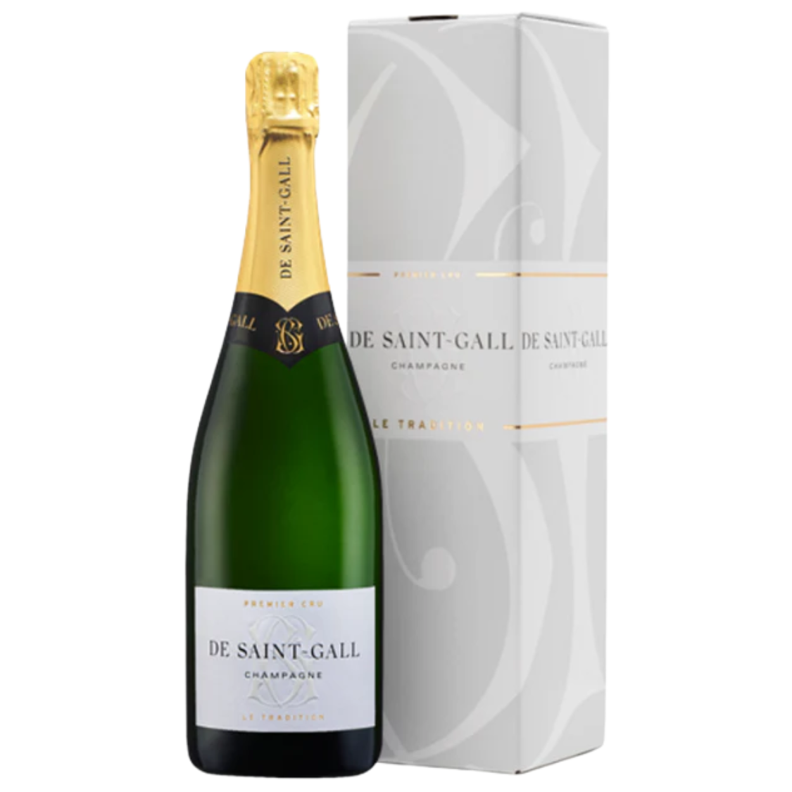De Saint-Gall Tradition Premier Cru Brut (Gift Boxed) NV (6 Bottles)