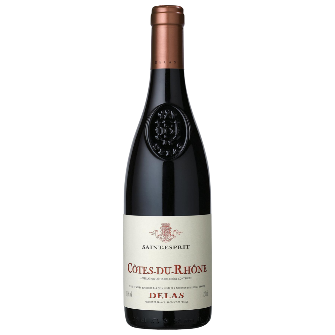 Delas Freres Cotes-du-Rhone Saint Esprit Rouge (Syrah) 2022 (12 Bottles)