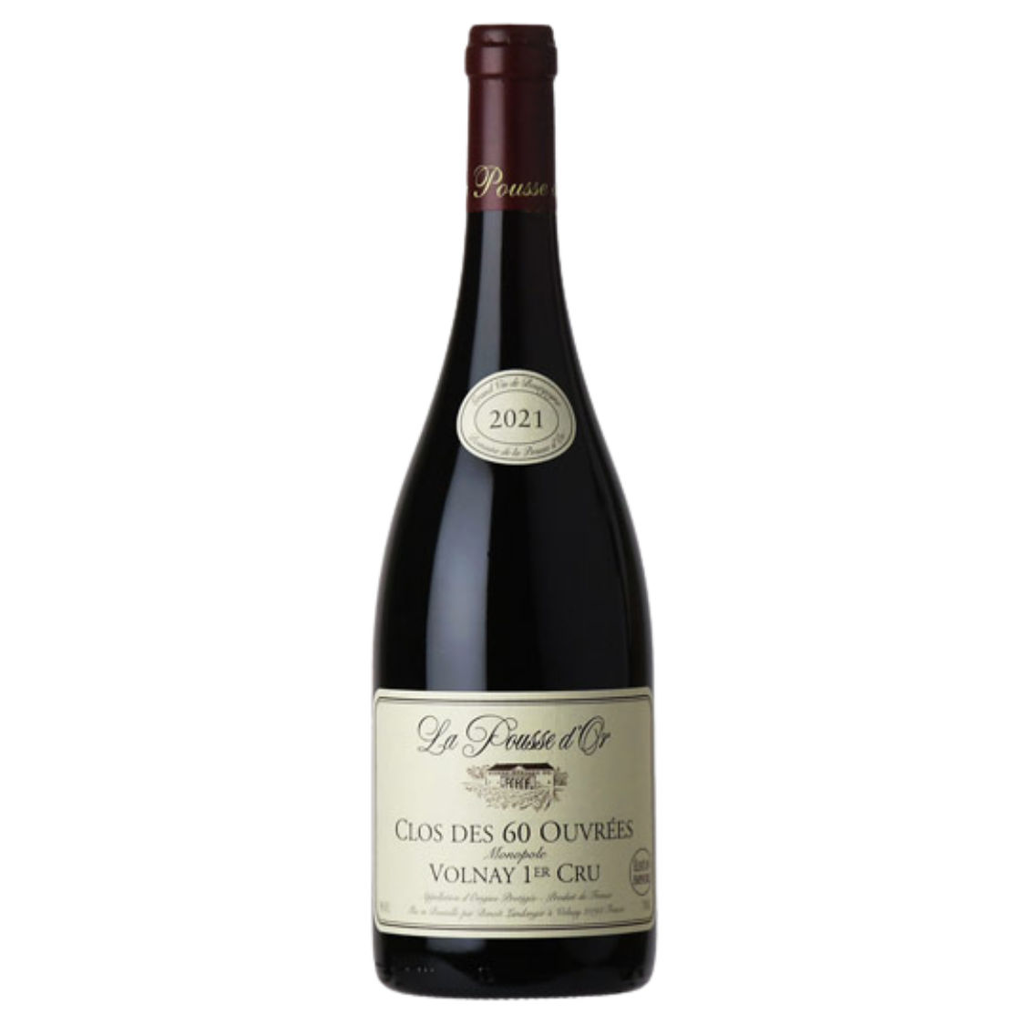 Domaine de la Pousse d’Or Volnay, Clos Des 60 ouvrees Amphore Premier Cru 2021 (6 Bottles)