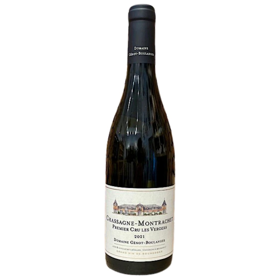 Genot-Boulanger Chassagne Montrachet 1er Cru Les Vergers 2021 (12 Bottles)
