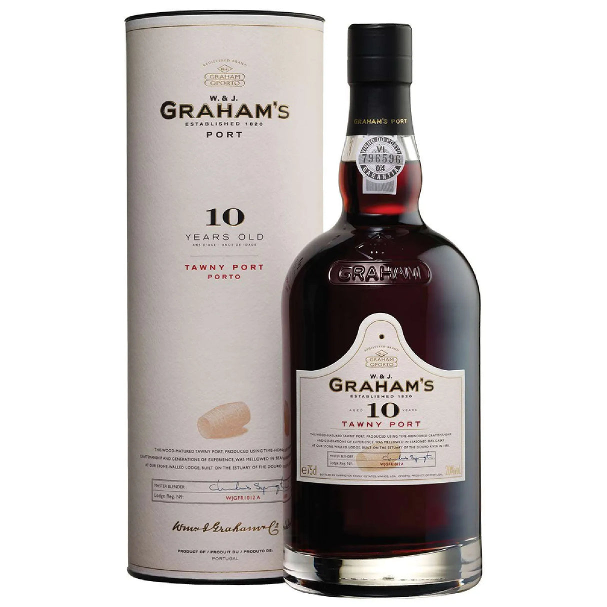 Graham’s 10YO Tawny Port (Gift Boxed) NV (6 Bottles)