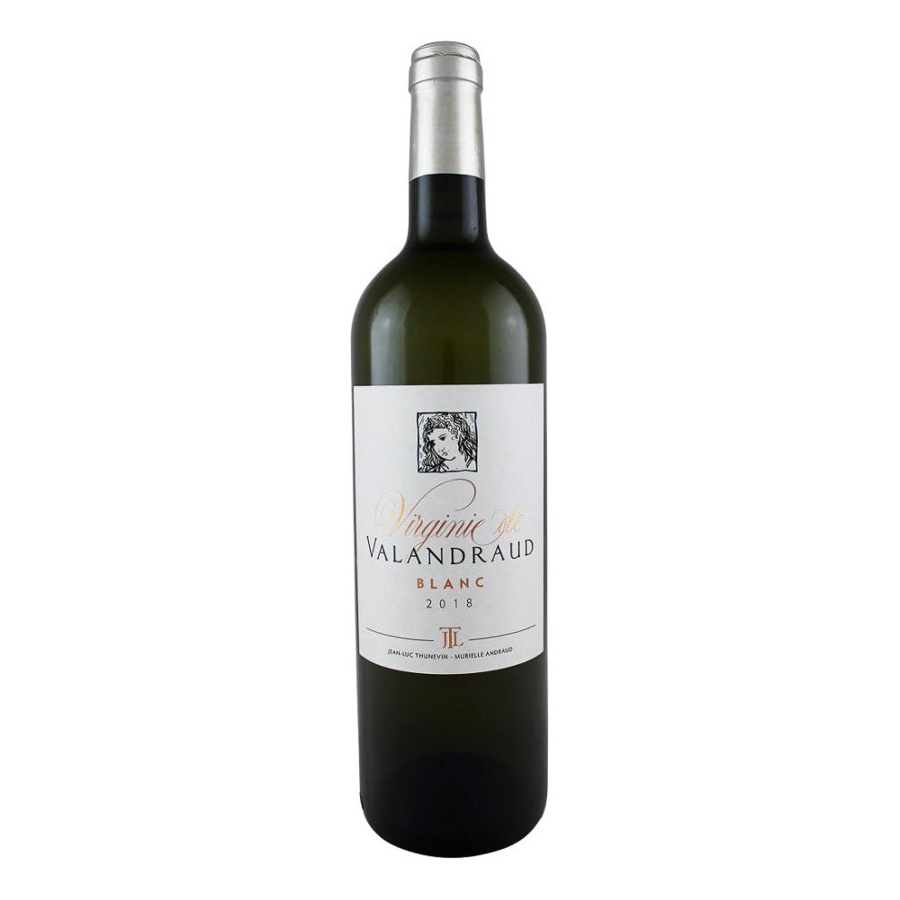 Chateau Valandraud & Thunevin Virginie Blanc Bordeaux Blanc 2018 (Single Bottle) 750ml