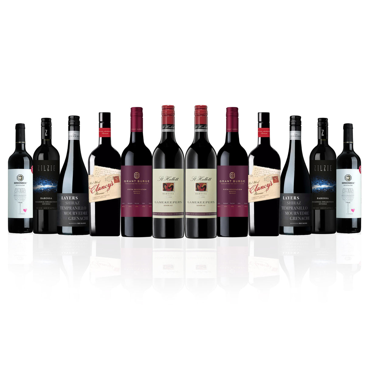 Brilliant Barossa Red Mixed Dozen (12 Bottles)
