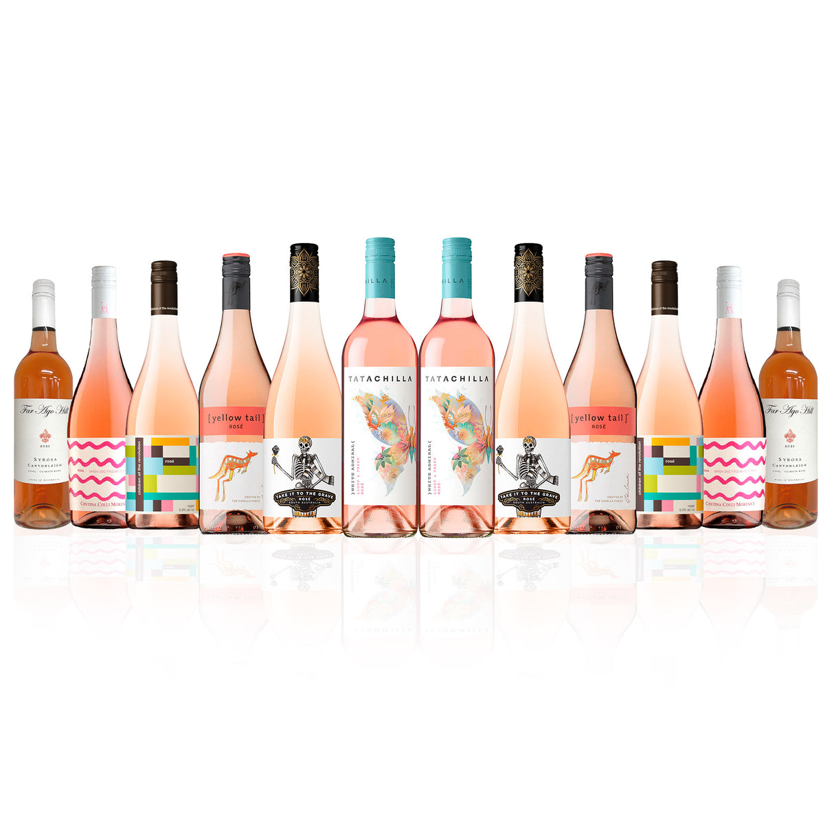 All The Way Rose Mix 1.0 (12 Bottles)
