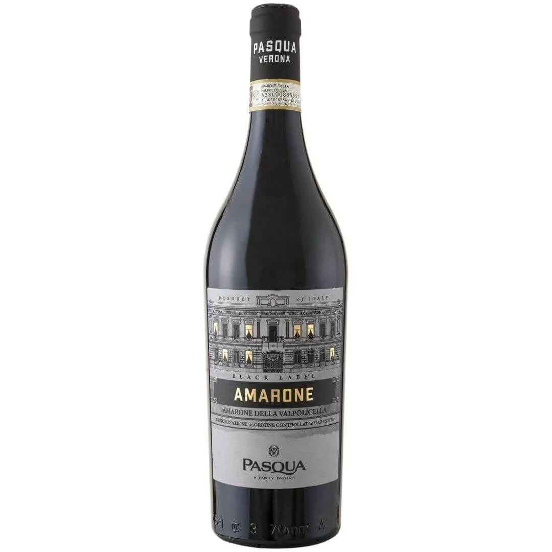 Pasqua Black Label Series Amarone Della Valpolicella DOCG 2018 (6 Bottles)