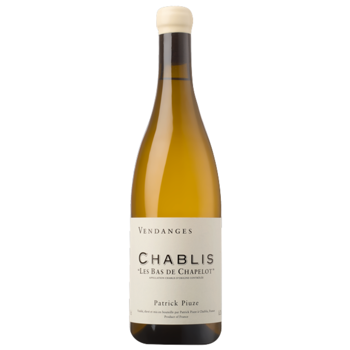 Patrick Piuze Chablis Le Bas De Chapelot 2023 (12 Bottles)