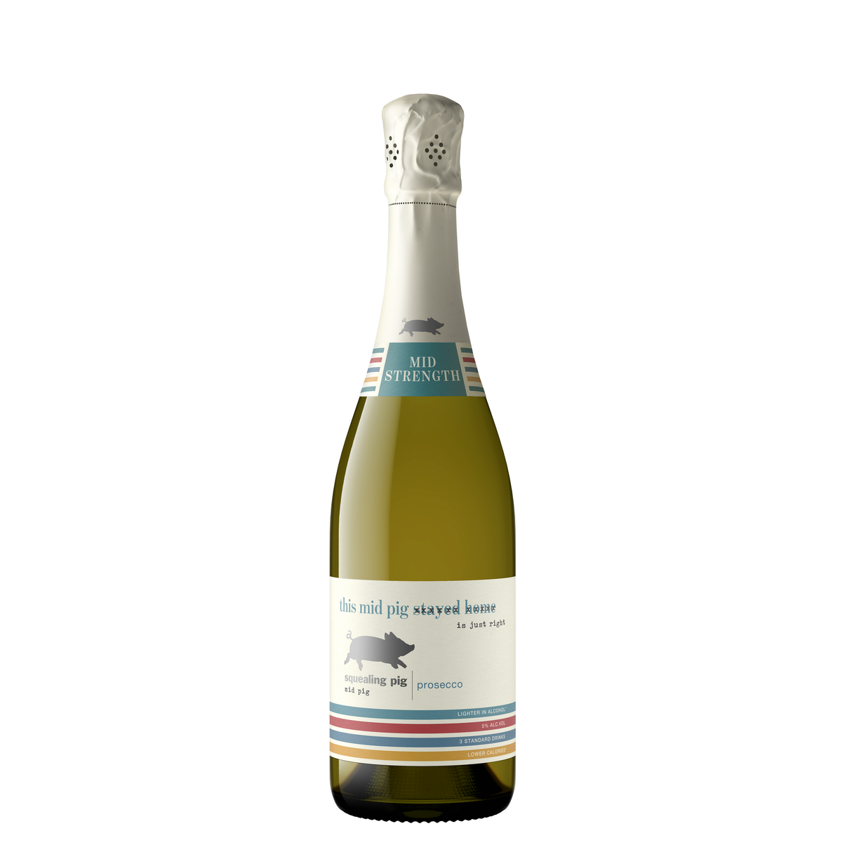 Squealing Pig Mid Strength Prosecco  (12 Bottles)