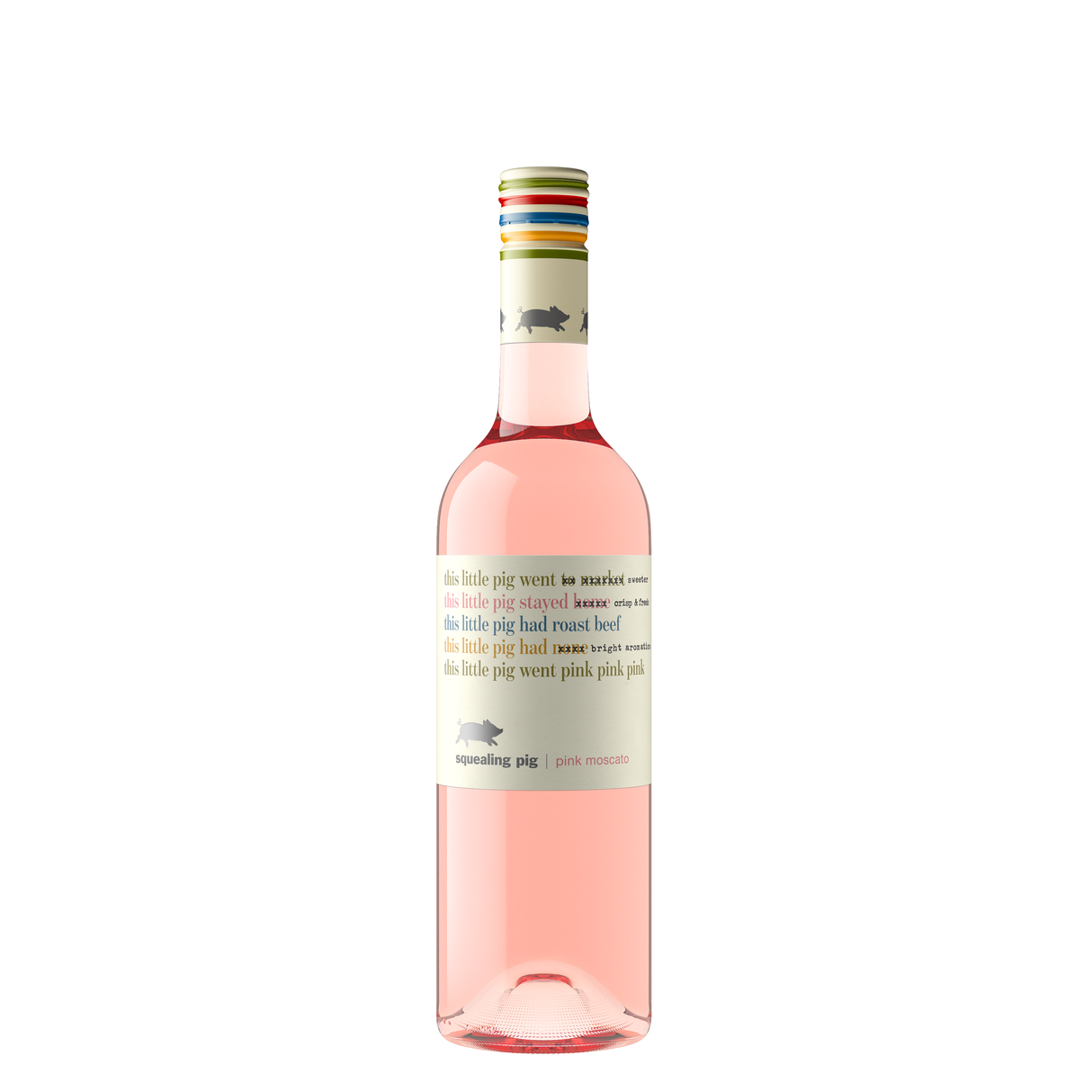 Squealing Pig Pink Moscato  (12 Bottles)