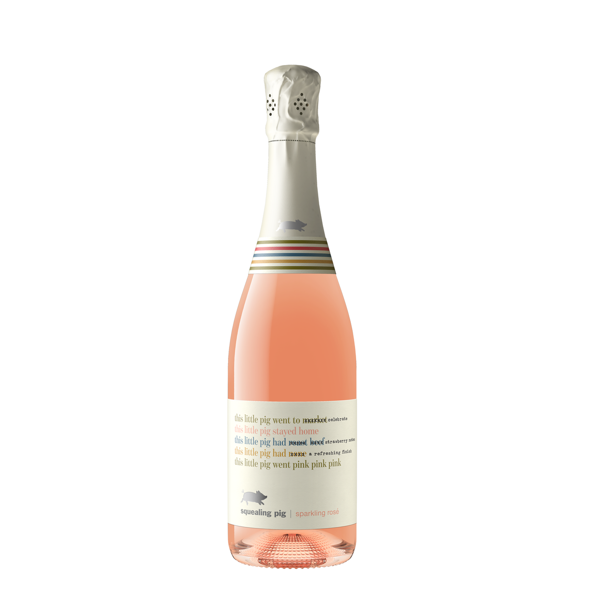 Squealing Pig Sparkling Rose  (12 Bottles)