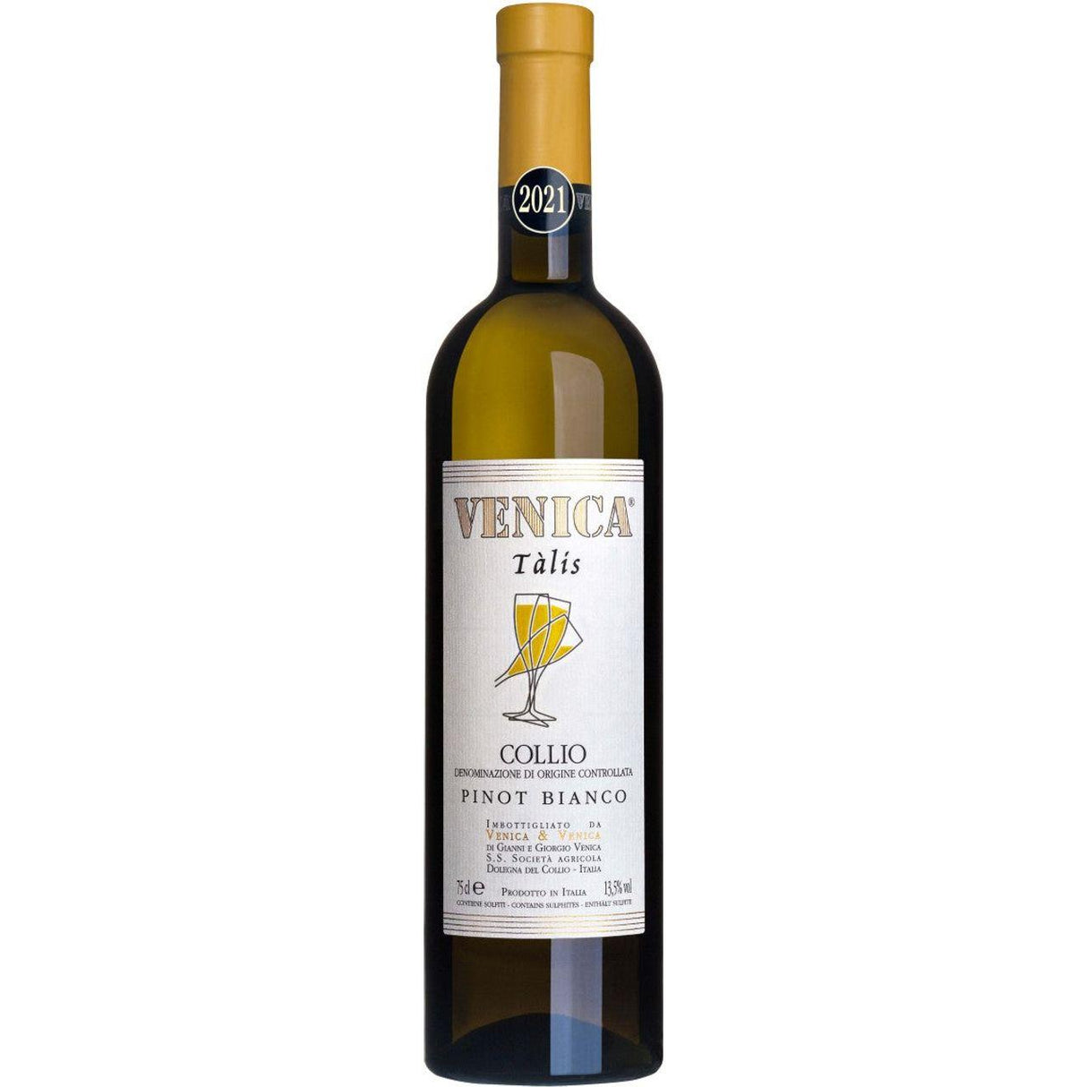 Venica & Venica Pinot Bianco 2021  (6x750ml)