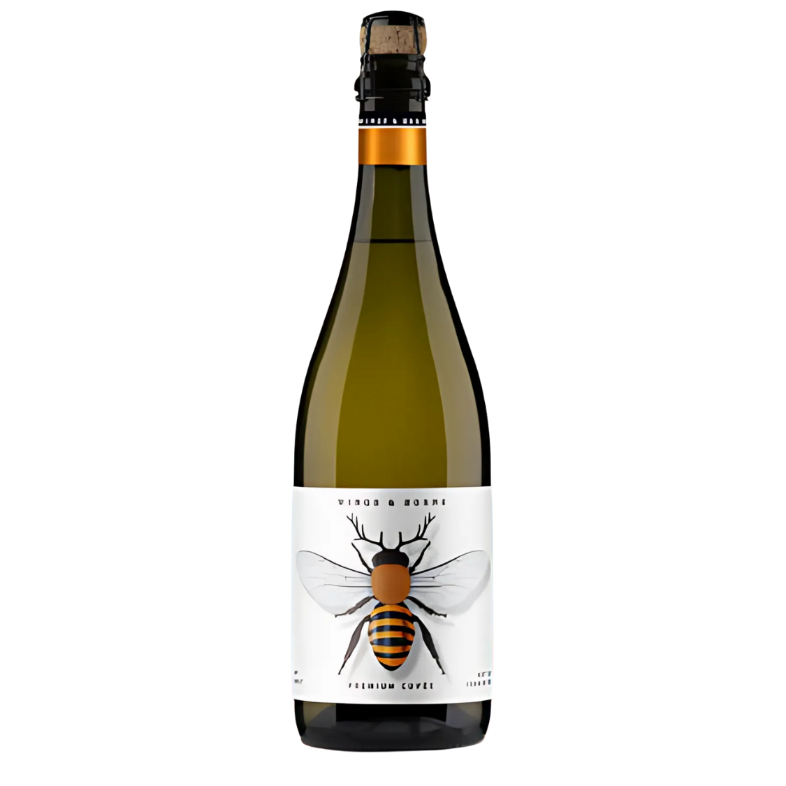 Wings & Horns Premium Cuvee Sparkling Brut (Cork) (South Australia) NV (6 Bottles)