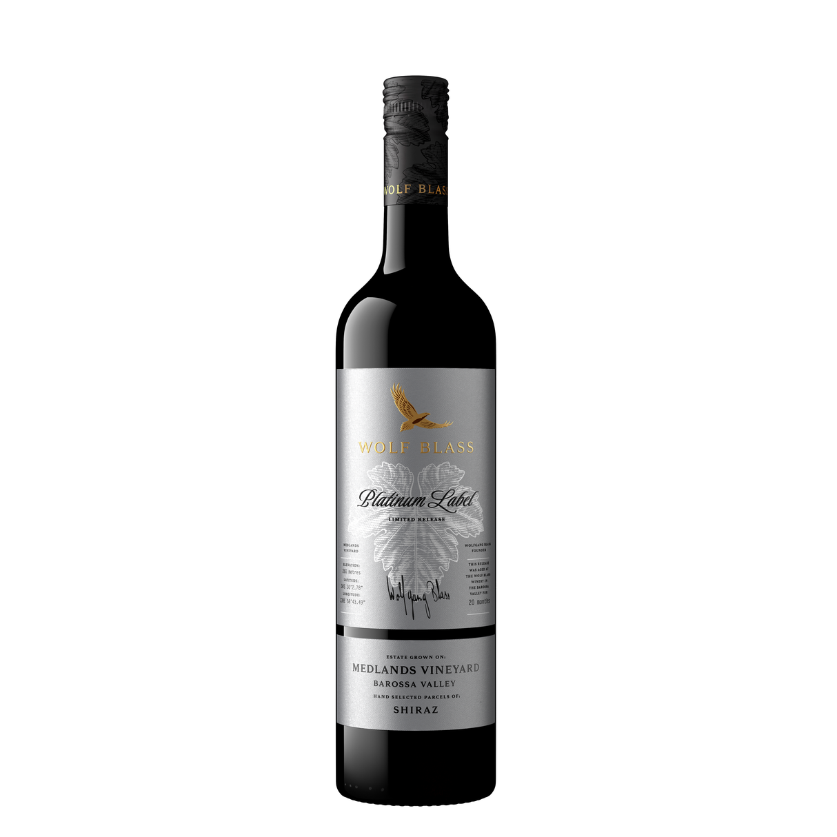 Wolf Blass Platinum Label Shiraz (12 Bottles)
