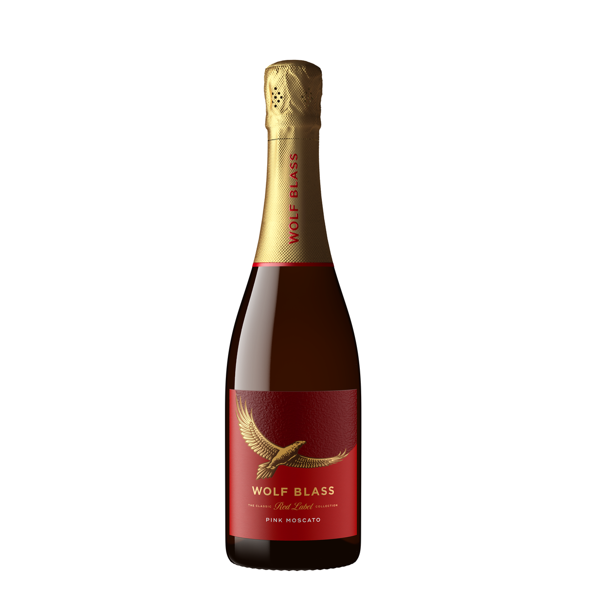 Wolf Blass Red Label Pink Moscato NV  (12 Bottles)