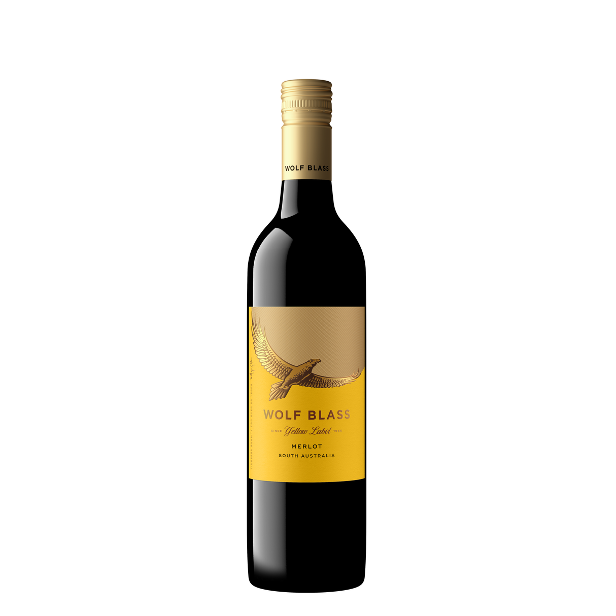 Wolf Blass Yellow Label Merlot  (12 Bottles)