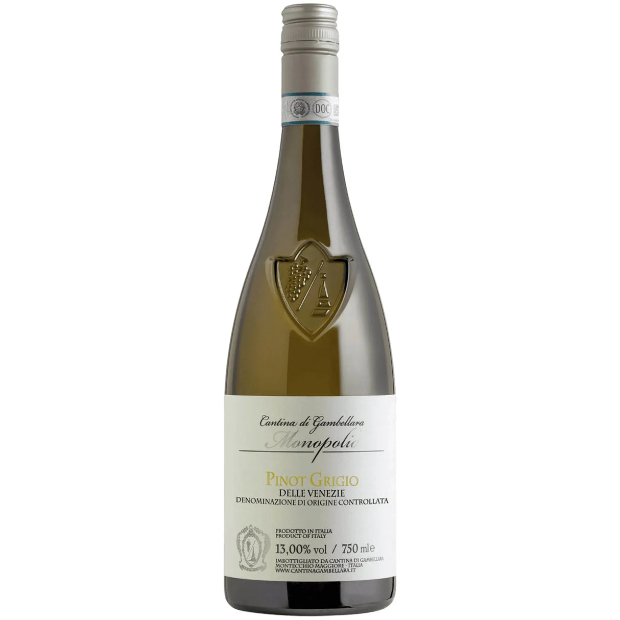 Cantina di Gambellara Monopolio Pinot Grigio, Veneto 2023 (12 bottles)