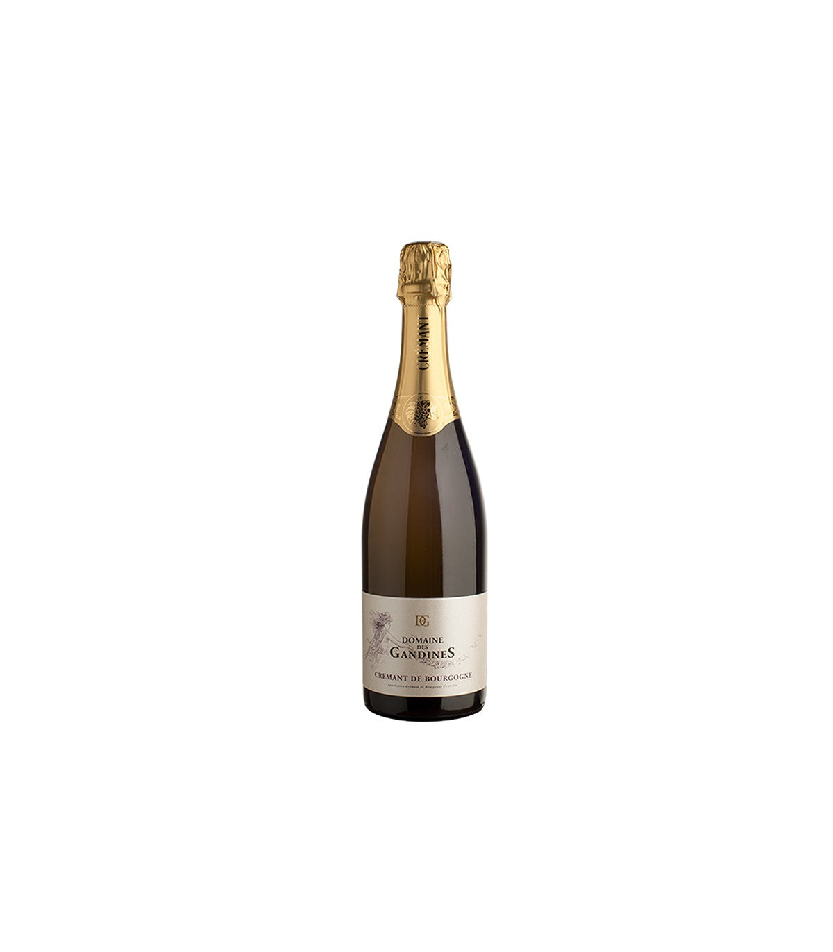 Domaine Des Gandines Crémant de Bourgogne Brut, Chardonnay NV (12 Bottles)