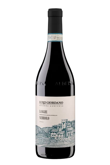 Luigi Giordano Langhe Nebbiolo 2024 (12 bottles)