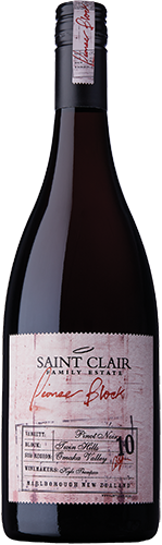 Saint Clair Block 10 Twin Hills Pinot Noir 2023 (12 bottles)