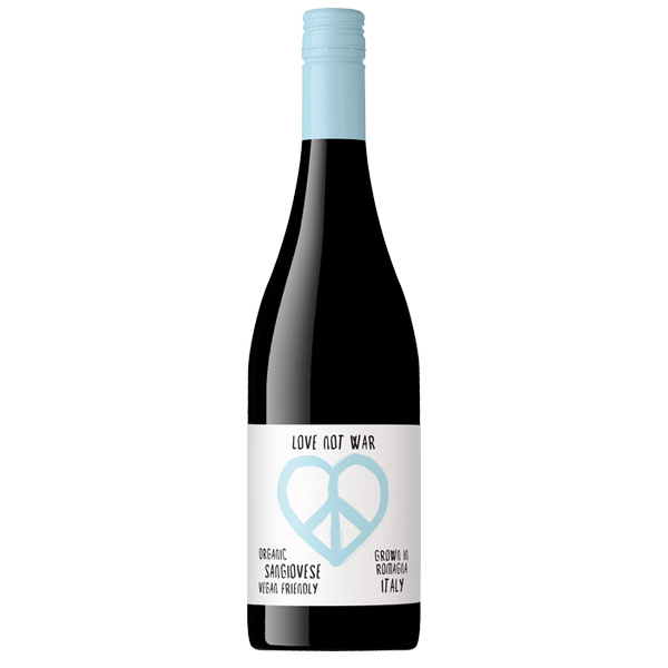 Love Not War Sangiovese Organic Vegan 2021 (12 bottles)