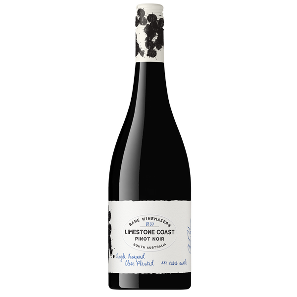 Bare Winemakers Limestone Coast Pinot Noir 2022 (12 bottles)