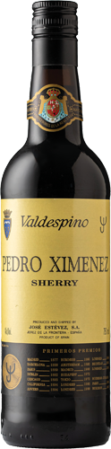 Valdespino Pedro Ximénez Yellow Label NV (12 bottles)