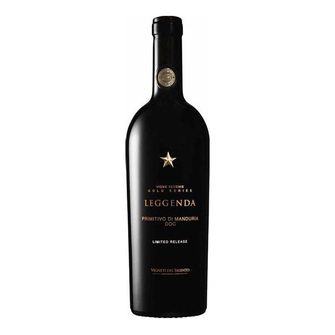 Vigneti Del Salento Vigne Vecchie Leggenda Primitivo di Manduria DOC 2019 (6 Bottles)