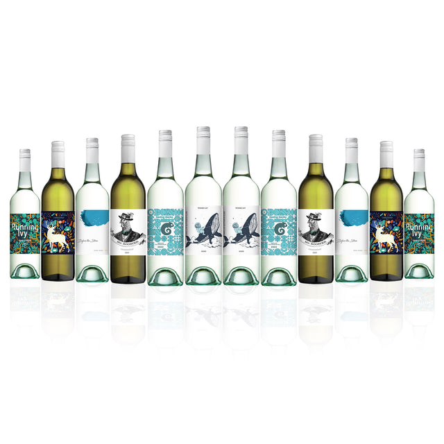 Mixed Aussie White Wine Dozen (12 bottles)