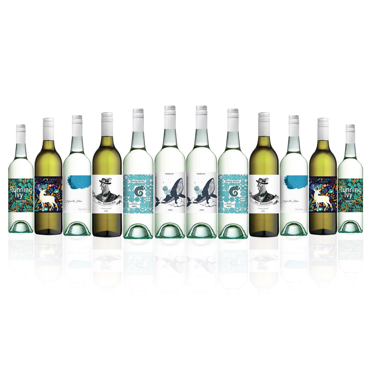 Mixed Aussie White Wine Dozen (12 bottles)