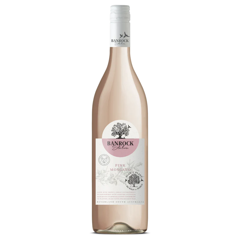 Banrock Pink Moscato 2021 (12 bottles)